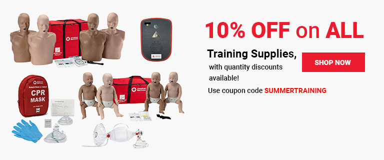 10% OFF on ALL Training Supplies, with quantity discounts available! Use coupon code SUMMERTRAINING at checkout! Shop Now >