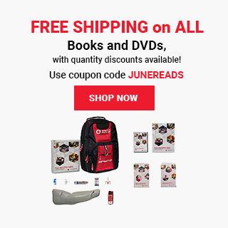 FREE SHIPPING on ALL Books and DVDs, with quantity discounts available! Use coupon code JUNEREADS at checkout! Shop Now >