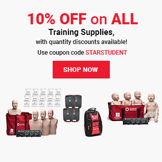 10% OFF on ALL Training Supplies, with quantity discounts available! Use coupon code STARSTUDENT at checkout! Shop Now >