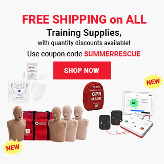 FREE SHIPPING on ALL Training Supplies, with quantity discounts available! Use coupon code SUMMERRESCUE at checkout! Shop Now >