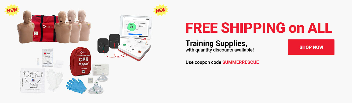 FREE SHIPPING on ALL Training Supplies, with quantity discounts available! Use coupon code SUMMERRESCUE at checkout! Shop Now >