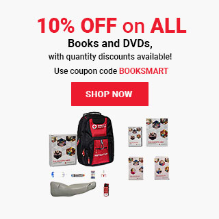 10% OFF on ALL Books and DVDs, with quantity discounts available! Use coupon code BOOKSMART at checkout! Shop Now >
