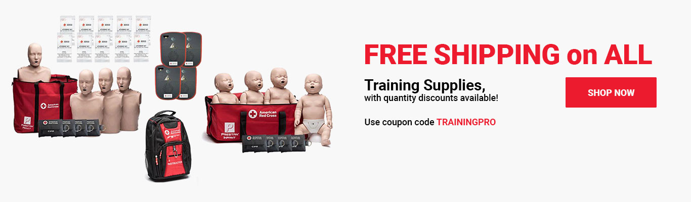FREE SHIPPING on ALL Training Supplies, with quantity discounts available! Use coupon code TRAININGPRO at checkout! Shop Now >