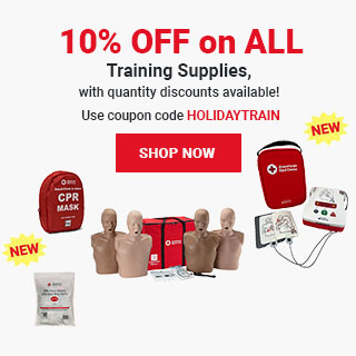 10% OFF on ALL Training Supplies, with quantity discounts available! Use coupon code HOLIDAYTRAIN at checkout! Shop Now >