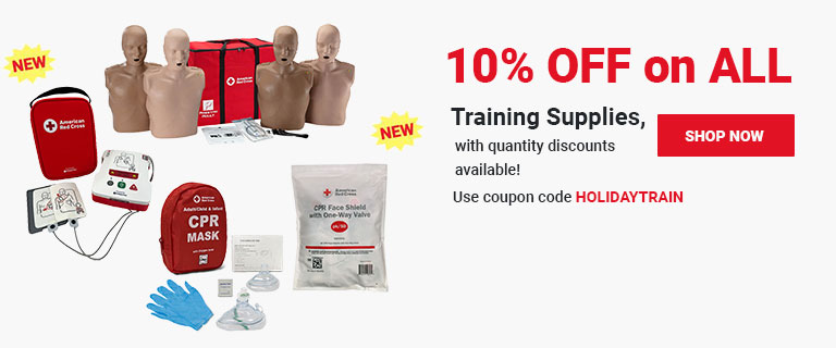 10% OFF on ALL Training Supplies, with quantity discounts available! Use coupon code HOLIDAYTRAIN at checkout! Shop Now >