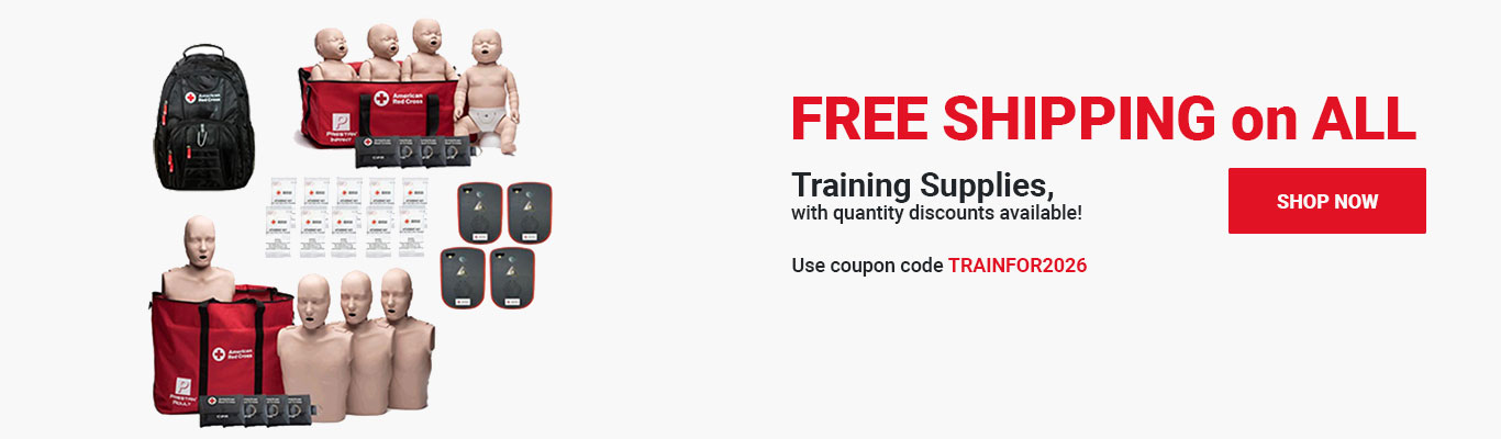 FREE SHIPPING on ALL Training Supplies, with quantity discounts available! Use coupon code TRAINFOR2026 at checkout! Shop Now >