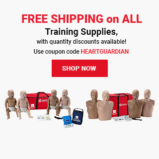 FREE SHIPPING on ALL Training Supplies, with quantity discounts available! Use coupon code HEARTGUARDIAN at checkout! Shop Now >