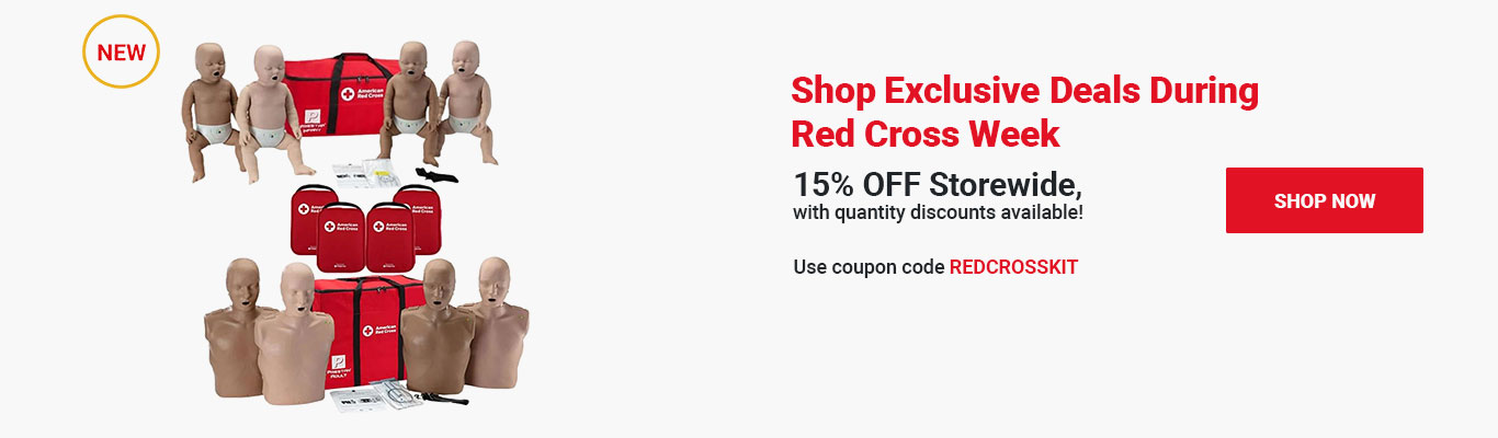 Shop Exclusive Deals During RED CROSS WEEK. 15% OFF Storewide, with quantity discounts available! Use coupon code REDCROSSKIT at checkout! Shop Now >