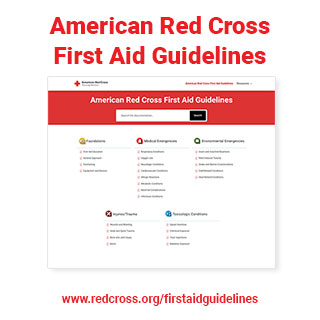 American Red Cross First Aid Guidelines