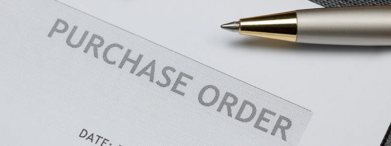Company purchase order form