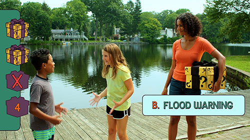 Staying Safer in a Flood.