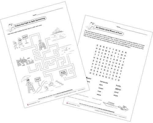 Longfellow's WHALE Tales Lesson 6 Activity Sheets.