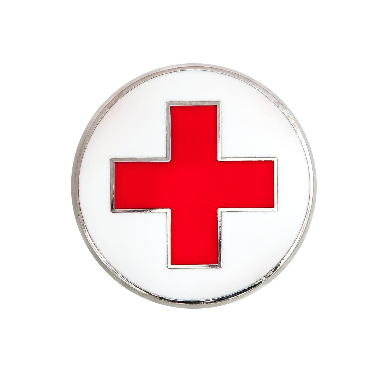 red cross pin