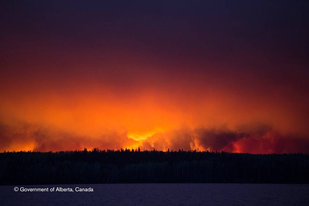 Canada Wildfire Image