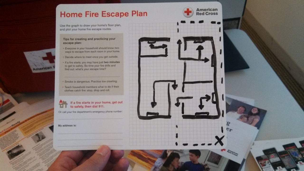 Home Fire Escape Plan