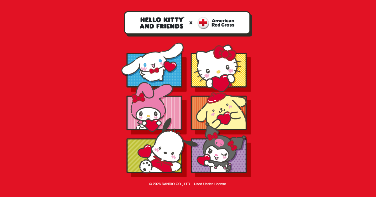 American Red Cross and Hello Kitty collectible August 2026 | Red Cross ...