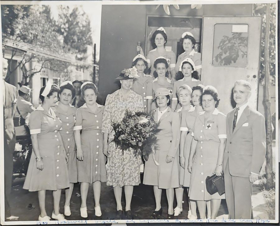 Eleanor Roosevelt marzo 1944