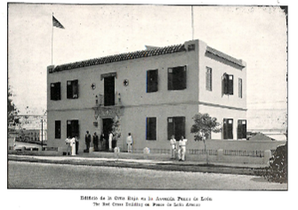 Fotografía del Edificio Cruz Roja en Viejo San Juan.