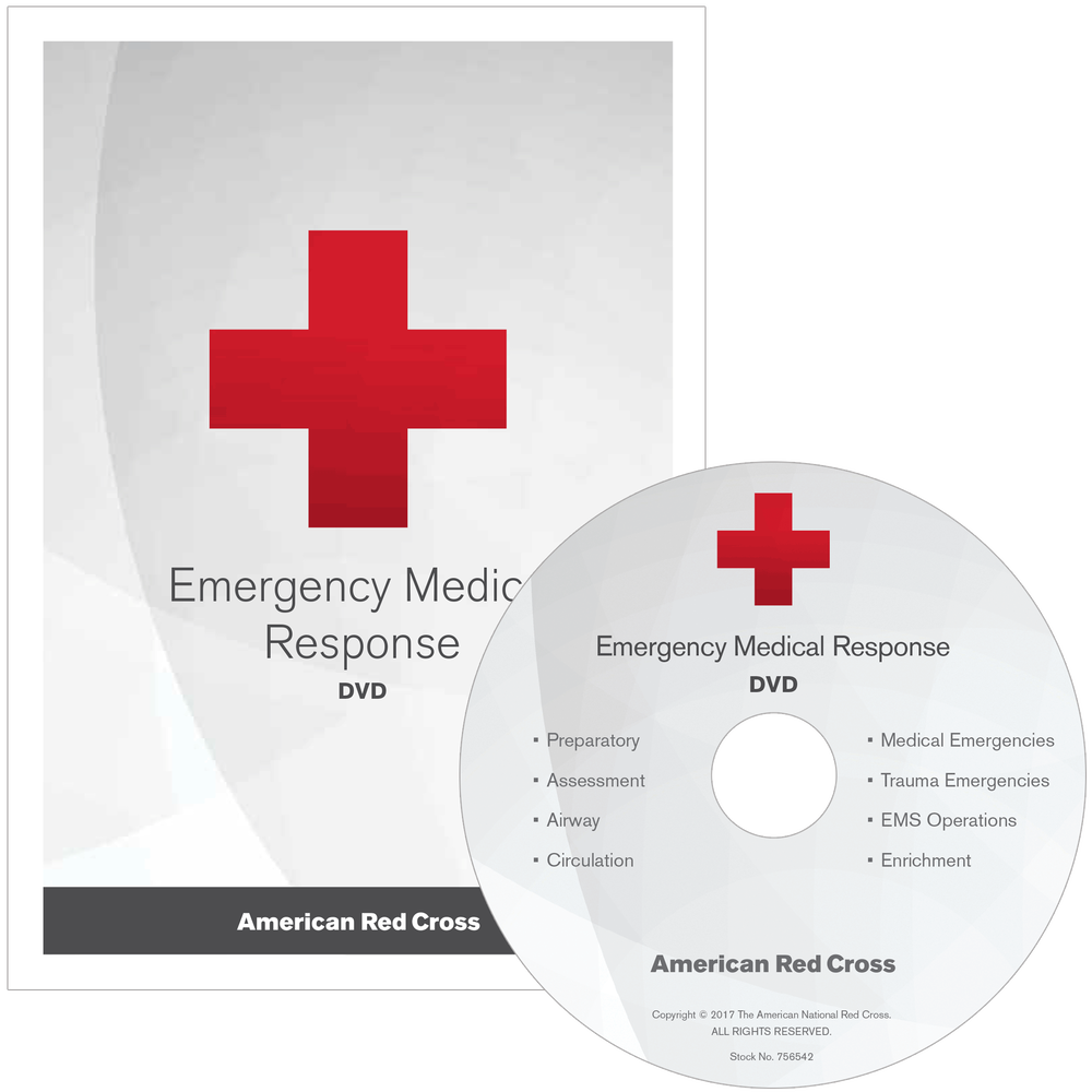 Emergency Medical Response DVD Red Cross Store