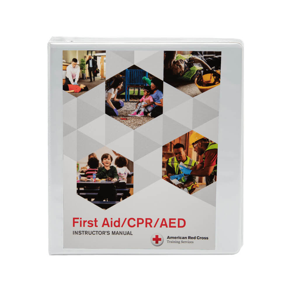 First Aid/CPR/AED Instructor's Manual | Red Cross Store