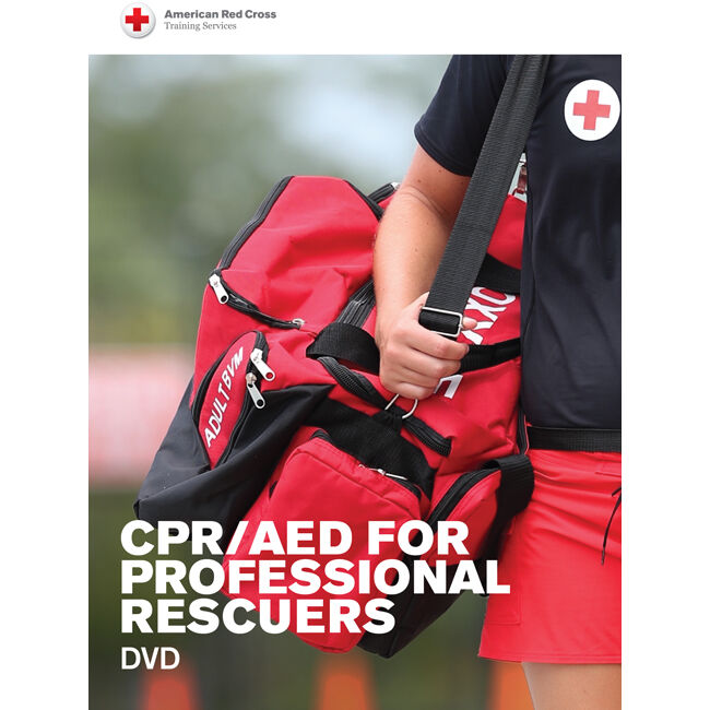 CPR/AED for Professional Rescuers (DVD) Red Cross Store