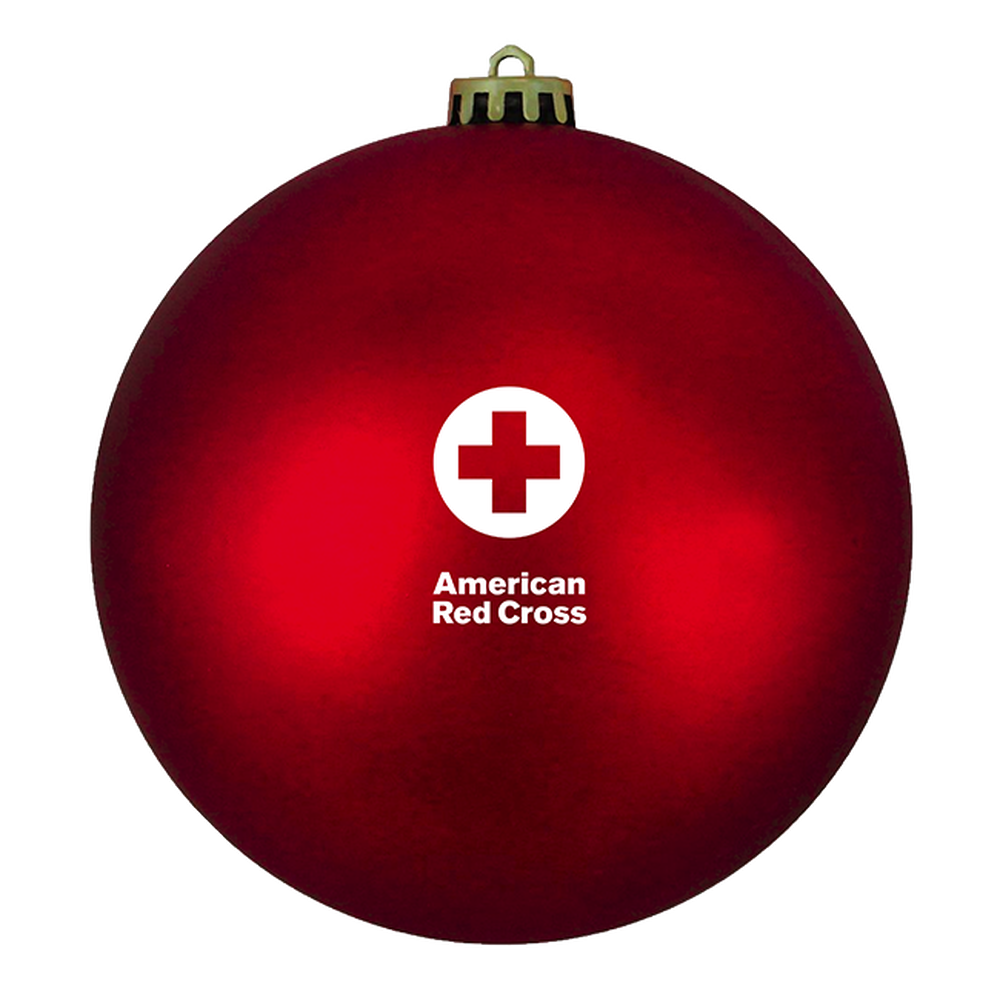 Round Ornament Red Cross Store Round Ornament Red Cross Store