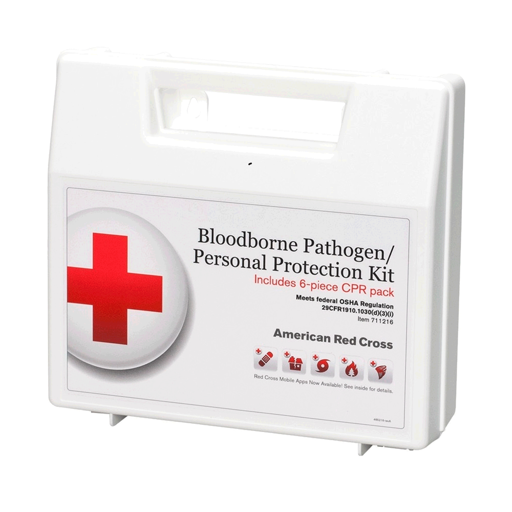 Bloodborne Pathogen Personal Protection Kit Red Cross Store