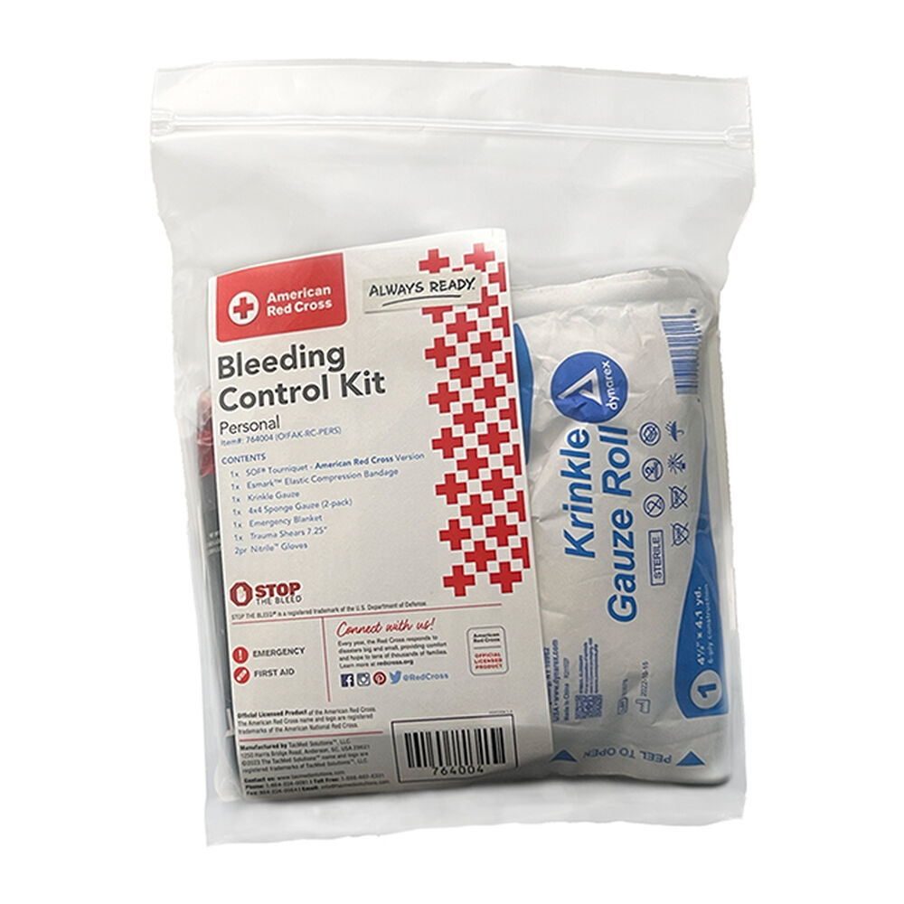 Bleeding Control Trauma Kit (Set of 4) | Red Cross Store