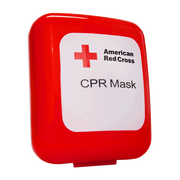 Red Cross CPR Mask, Hard Case