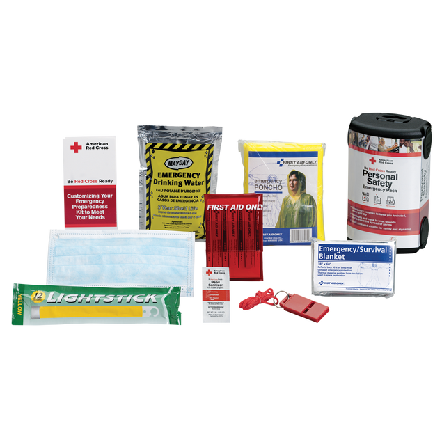 Personal Safety Emergency Pack Red Cross Store