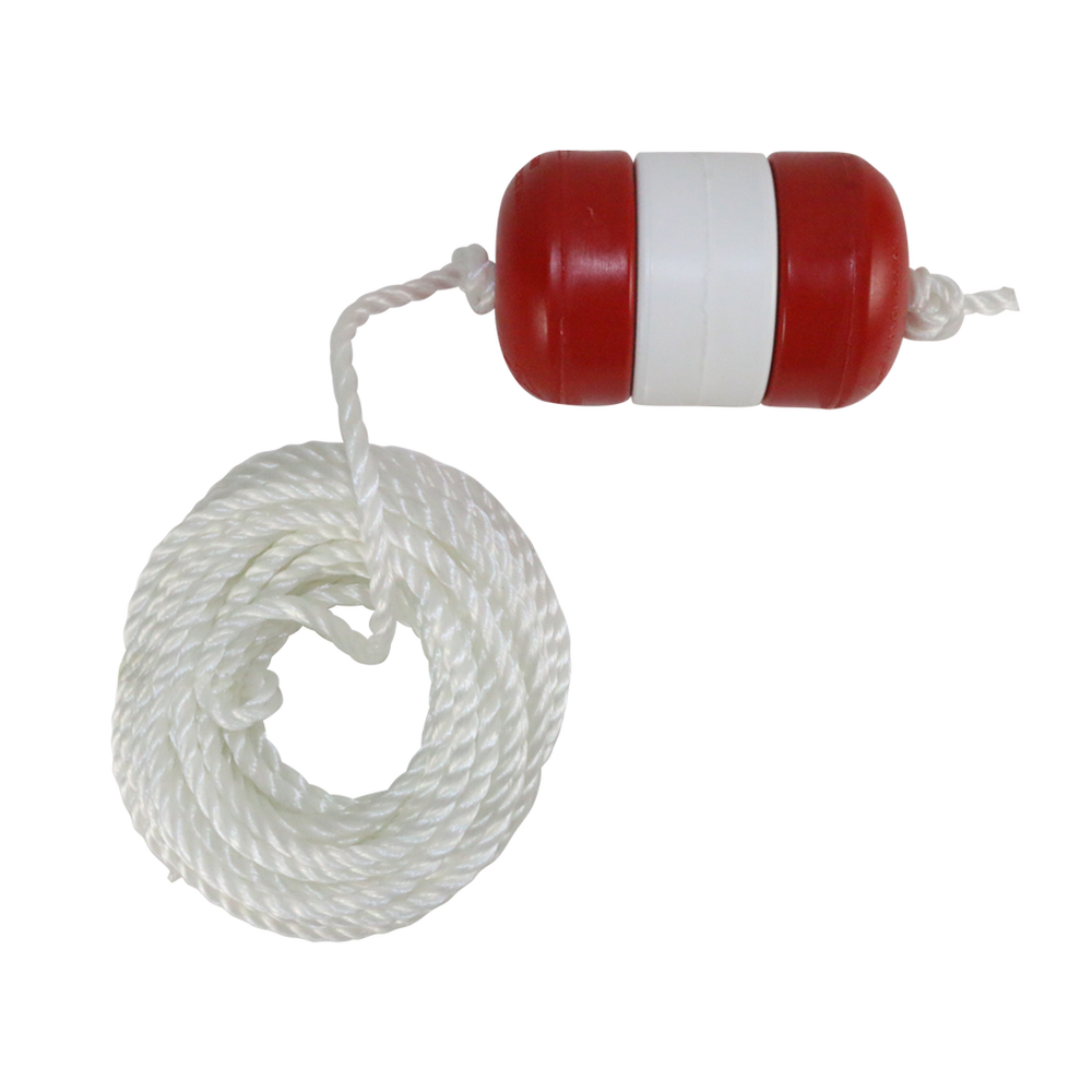 30' Floating Throw Rope With Foot Anchor Red Cross Store