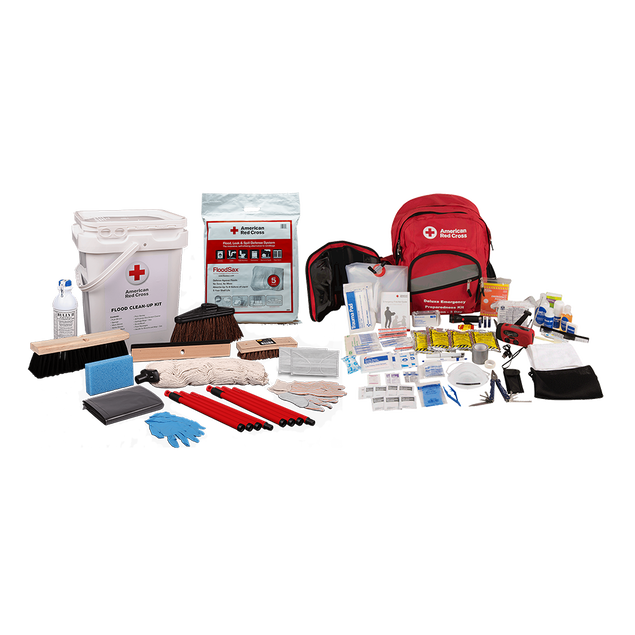 Hurricane & Flooding Preparedness Kit Red Cross Store