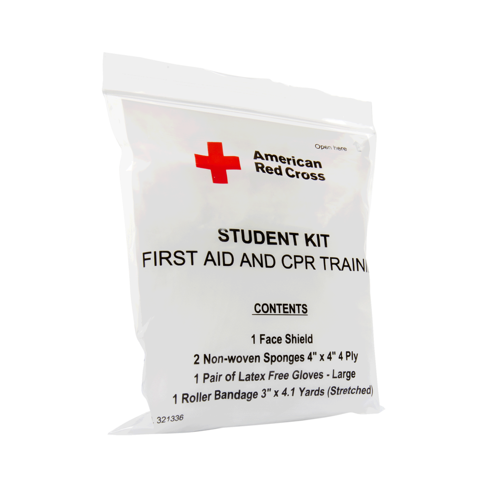 First Aid And Cpr Combination Training Kit With No Splint Pk 100 Red Cross Store