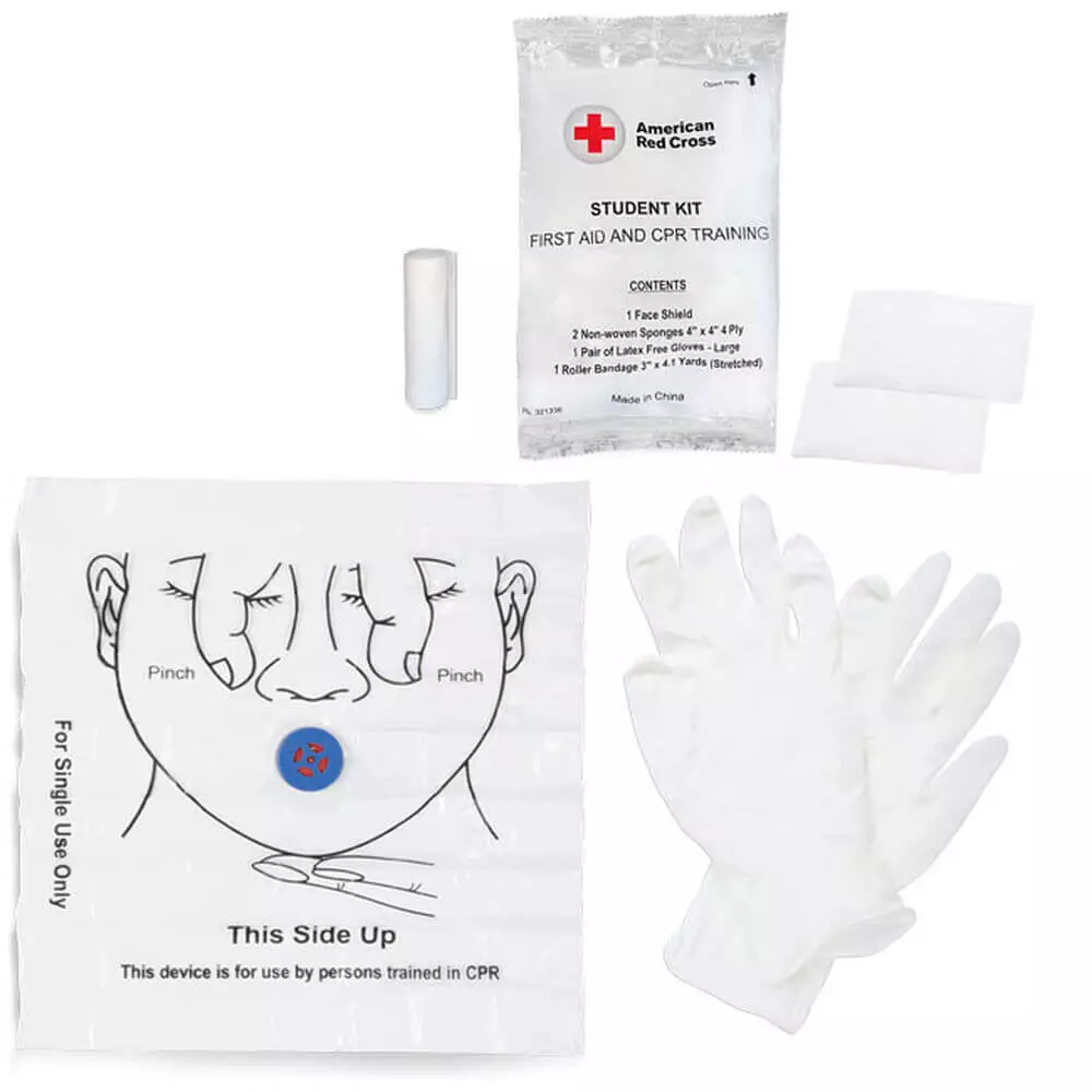 American Red Cross CPR and First Aid certification training kit