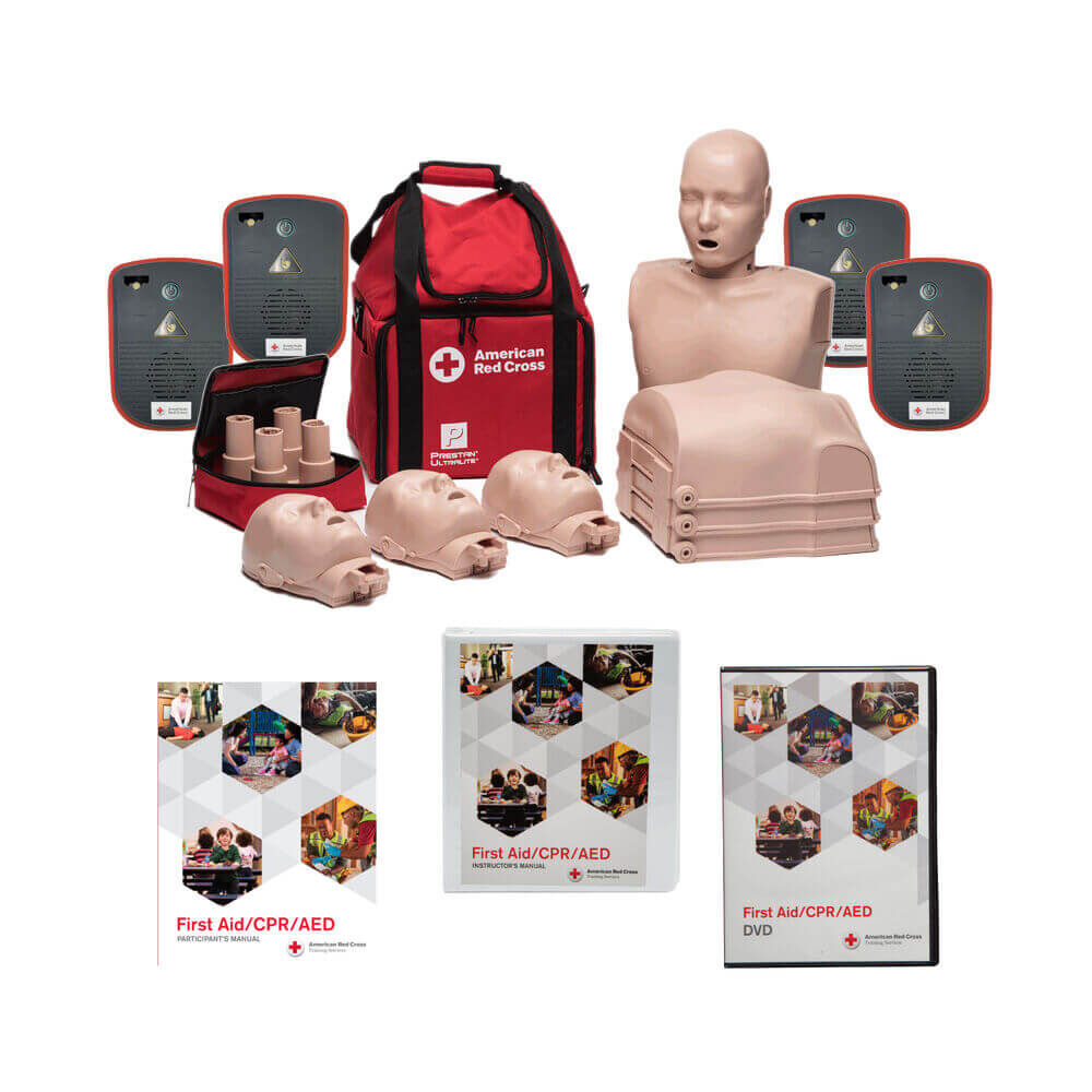 First Aid/CPR/AED Instructor Starter Kit for Schools Red Cross Store