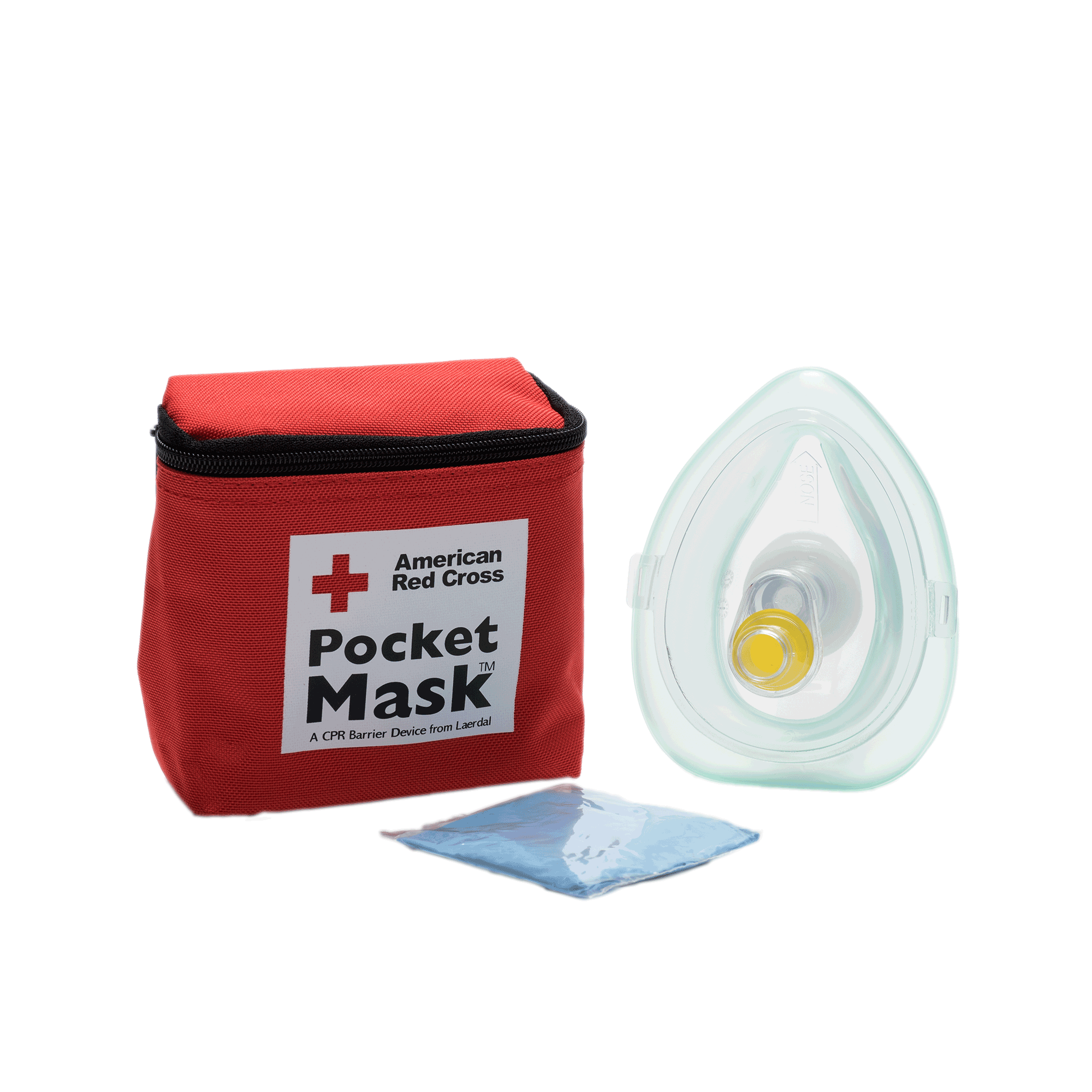 Laerdal CPR Pocket Mask with Soft Case Red Cross Store