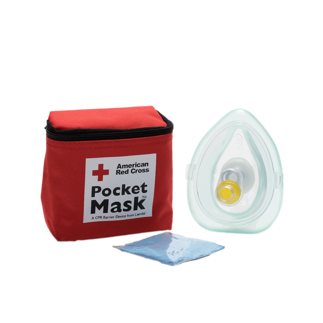 Laerdal CPR Pocket Mask with Soft Case Red Cross Store
