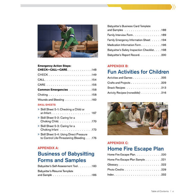 Babysitter S Training Handbook Red Cross Store