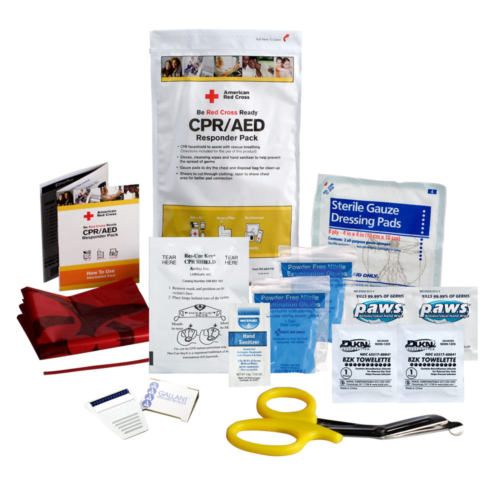 CPR/AED Responder Pack Red Cross Store
