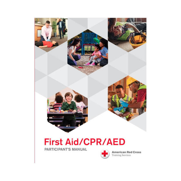 First Aid, CPR & AED Participant's Manual Red Cross Store