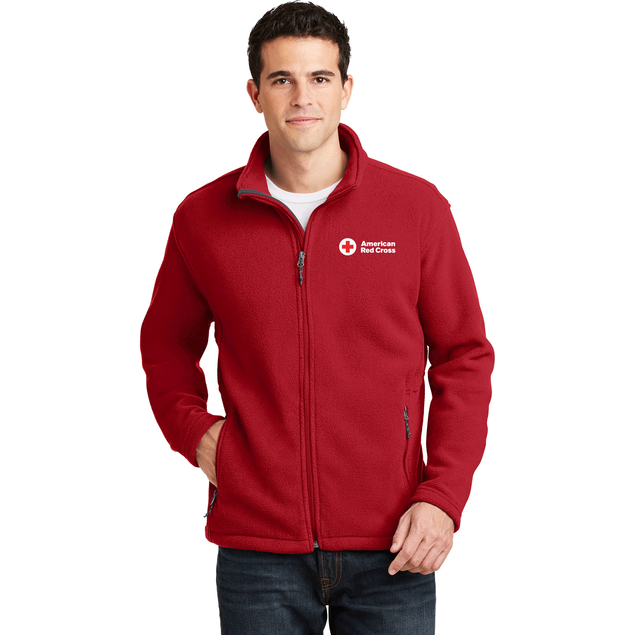 Men's Fleece Jacket Red Cross Store
