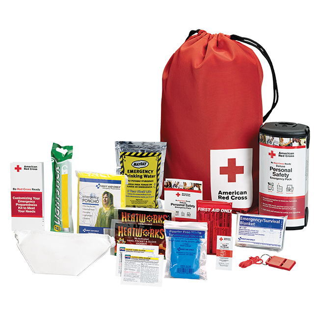 Red Fast Response Kit with Nylon Bag 