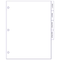 Binder Tabs with labels for Section A, Section B, Lesson Plan A, and Lesson Plan B.