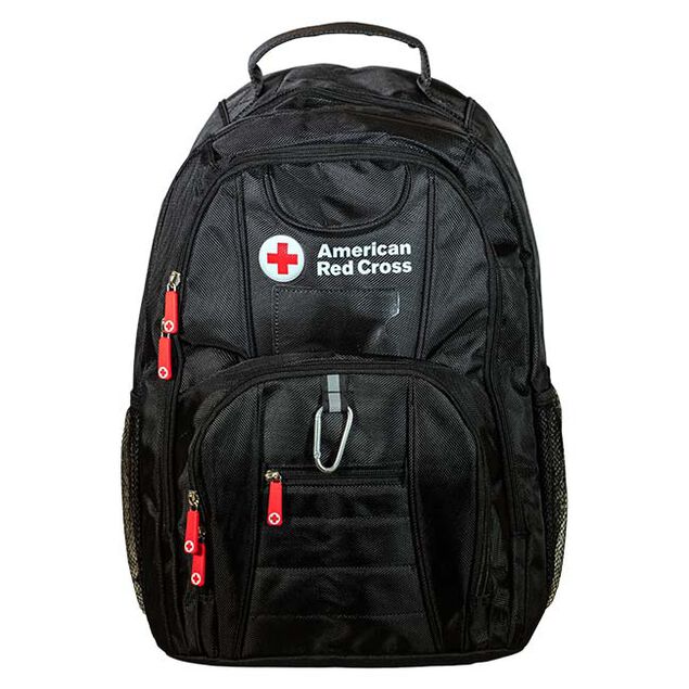 American Red Cross Backpack, Black | Red Cross Store