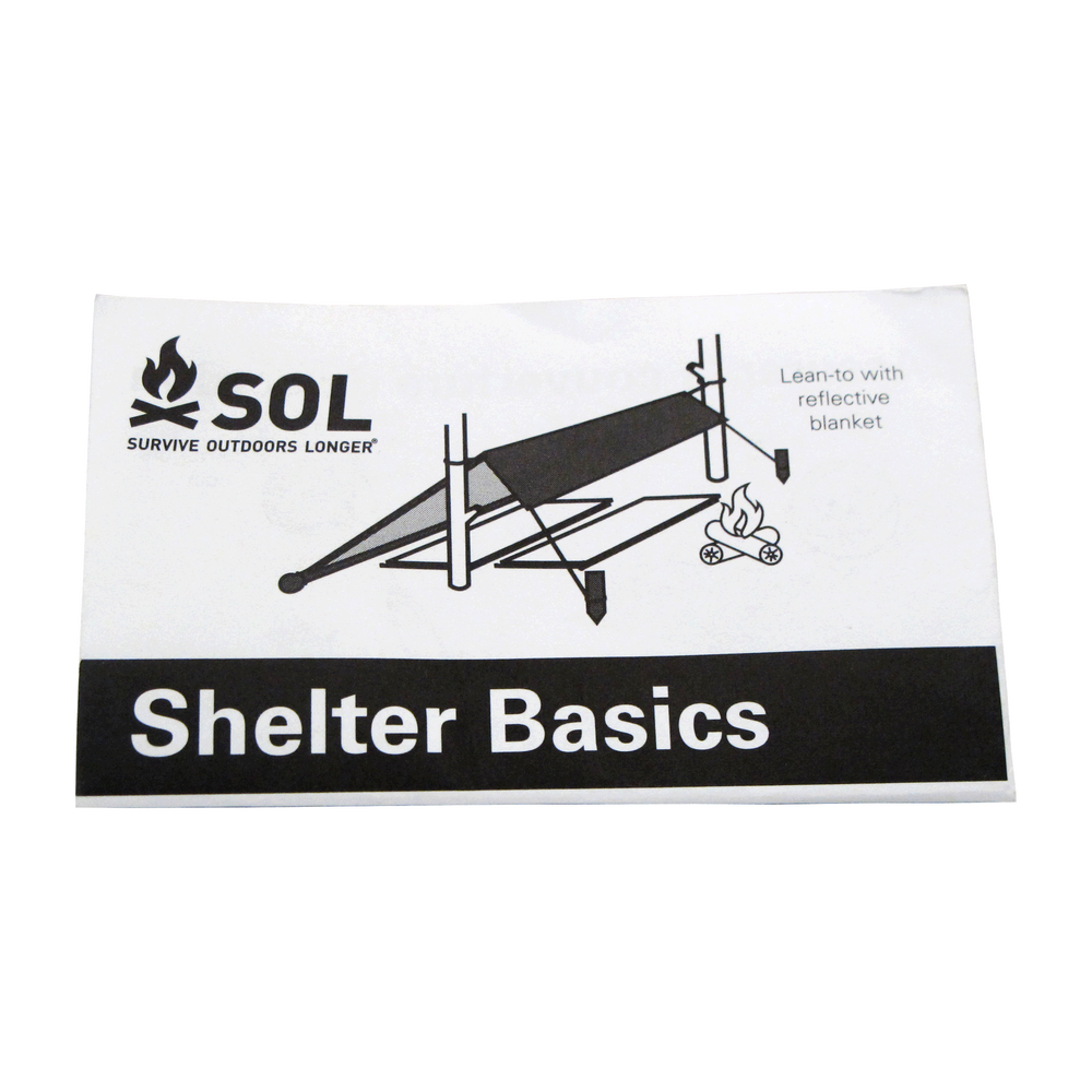 Survive Outdoors Longer (SOL) Emergency Shelter Kit Red Cross Store
