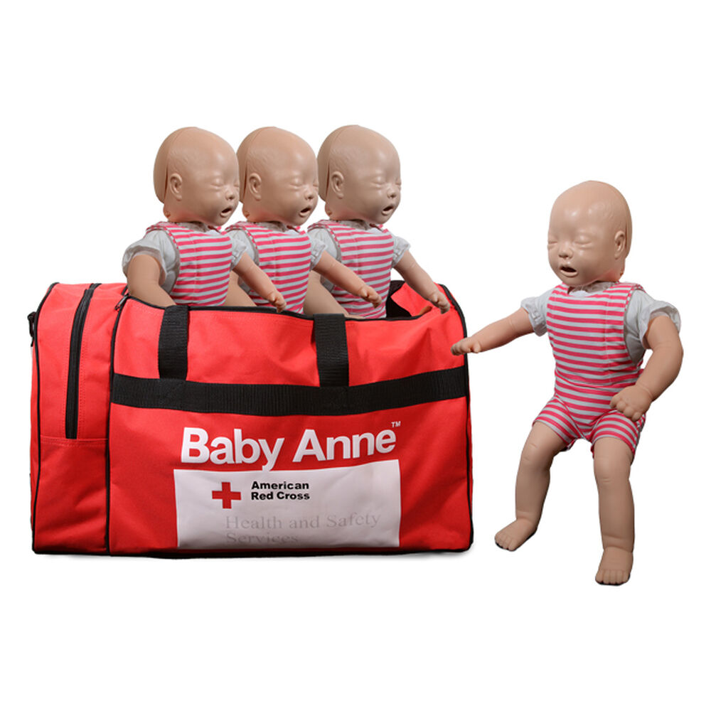 Baby Anne CPR Manikins 4Pack Infant CPR Red Cross Store