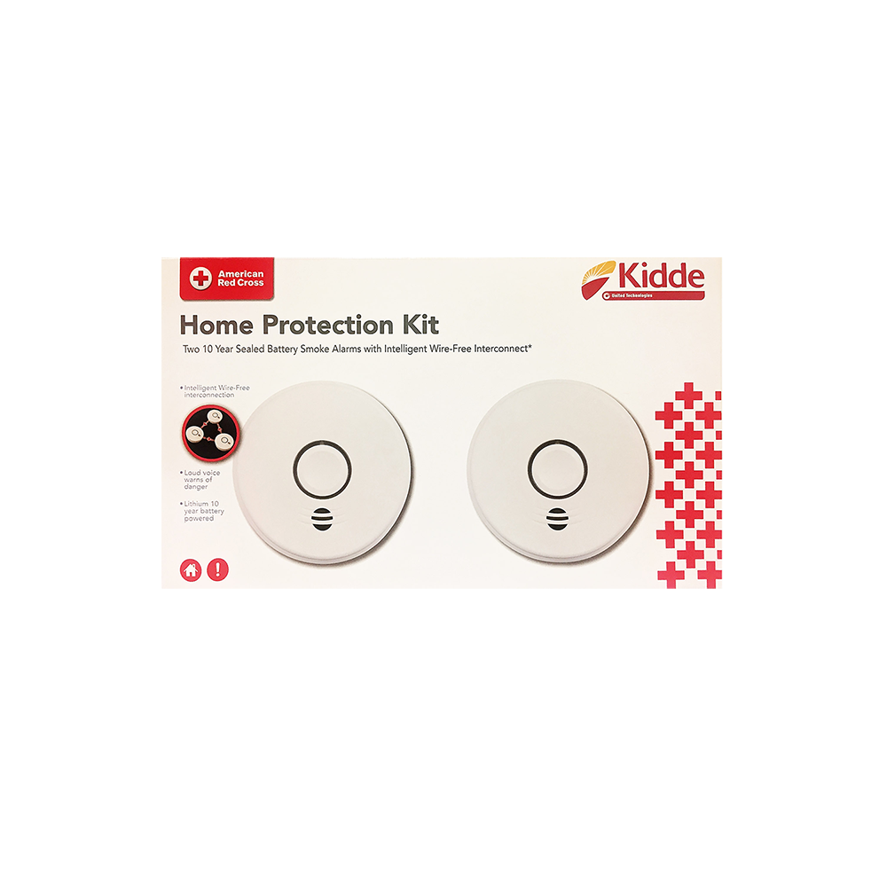 Kidde Smoke Alarm Twin Pack Red Cross Store