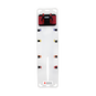 Red Cross Plastic Spinal Backboard with Head Immobilizer & Flotation Rods