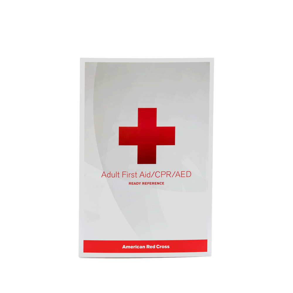 Adult First Aid/CPR/AED Ready Reference Red Cross Store