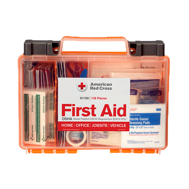 Medium, 25 Person First Aid Kit Red Cross Store